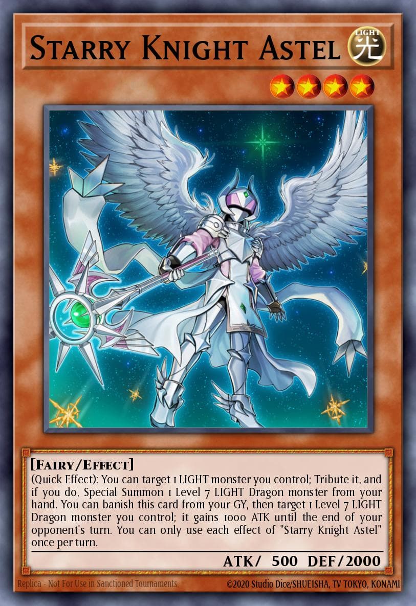 Starry Knight Astel Ghosts From the Past card