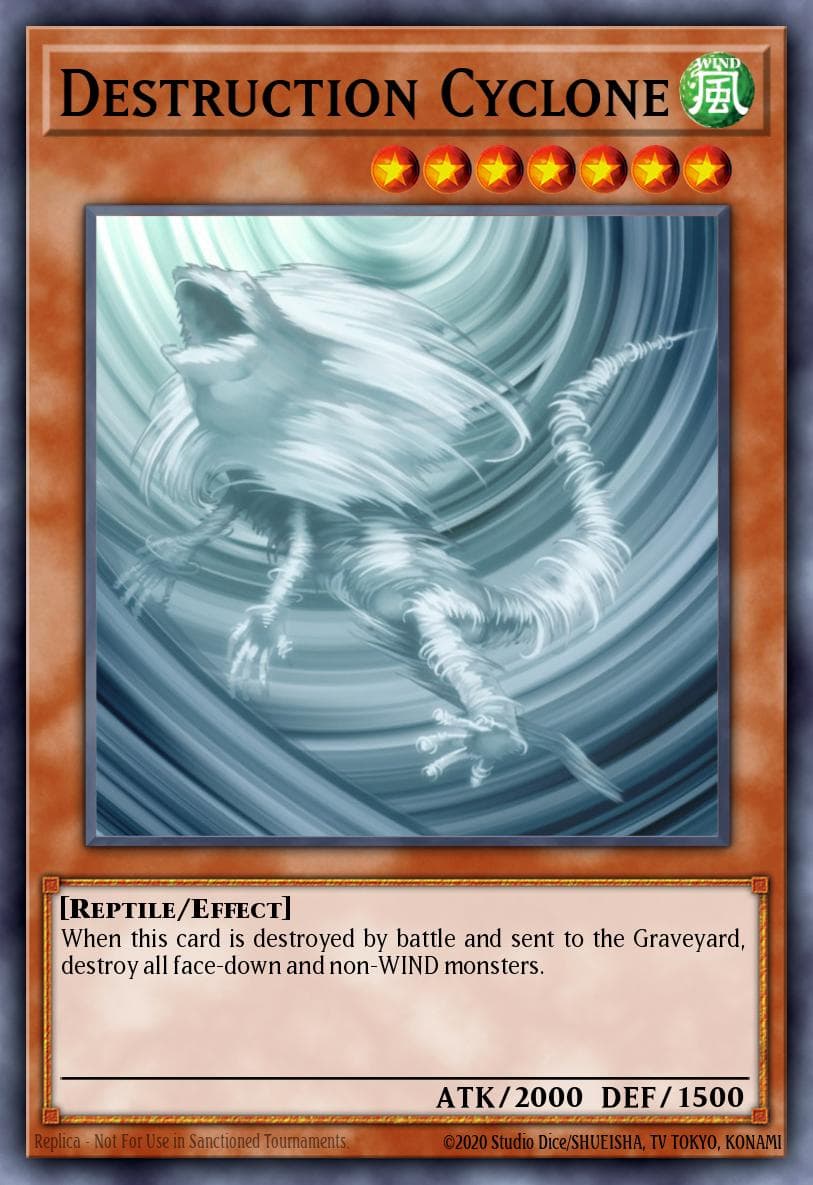 Destruction Cyclone Strike of Neos: Special Edition card