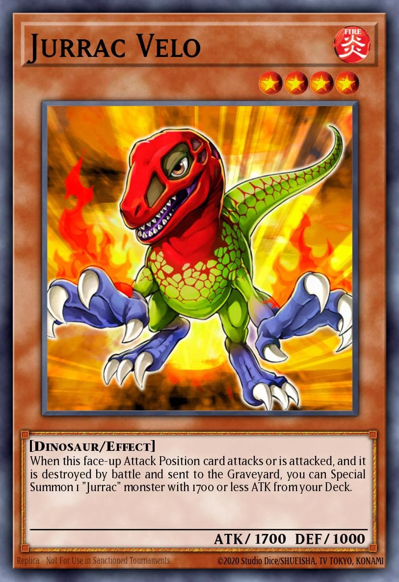 Jurrac Velo Battles of Legend: Monster Mayhem card