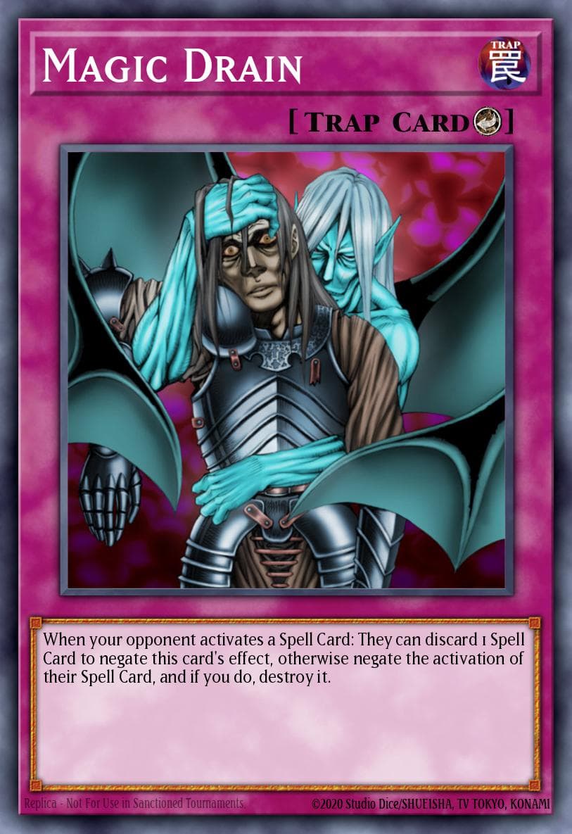Magic Drain Speed Duel: Battle City Box card