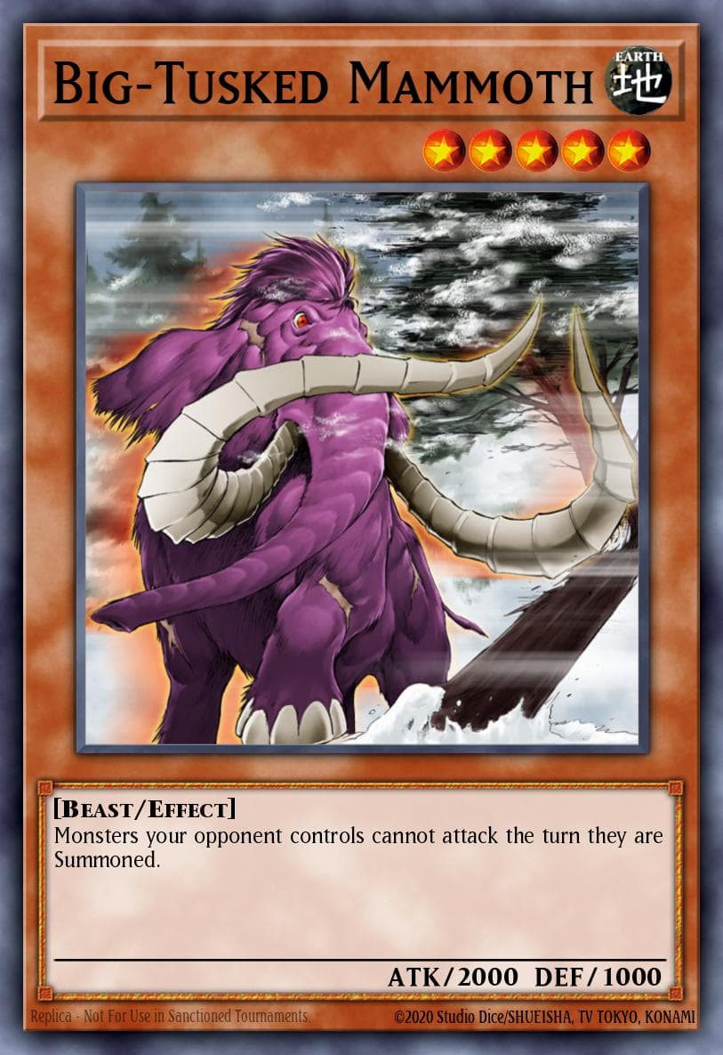 Big-Tusked Mammoth Dark Revelation Volume 3 card