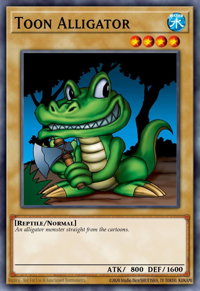 Toon Alligator Starter Deck: Pegasus card