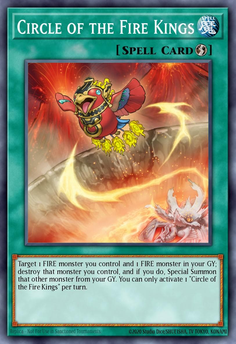 Circle of the Fire Kings Structure Deck: Fire Kings card