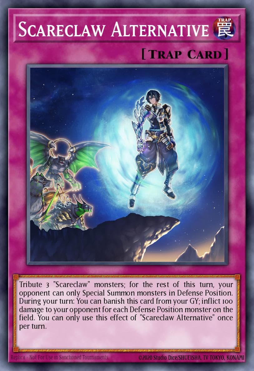 Scareclaw Alternative Dimension Force card