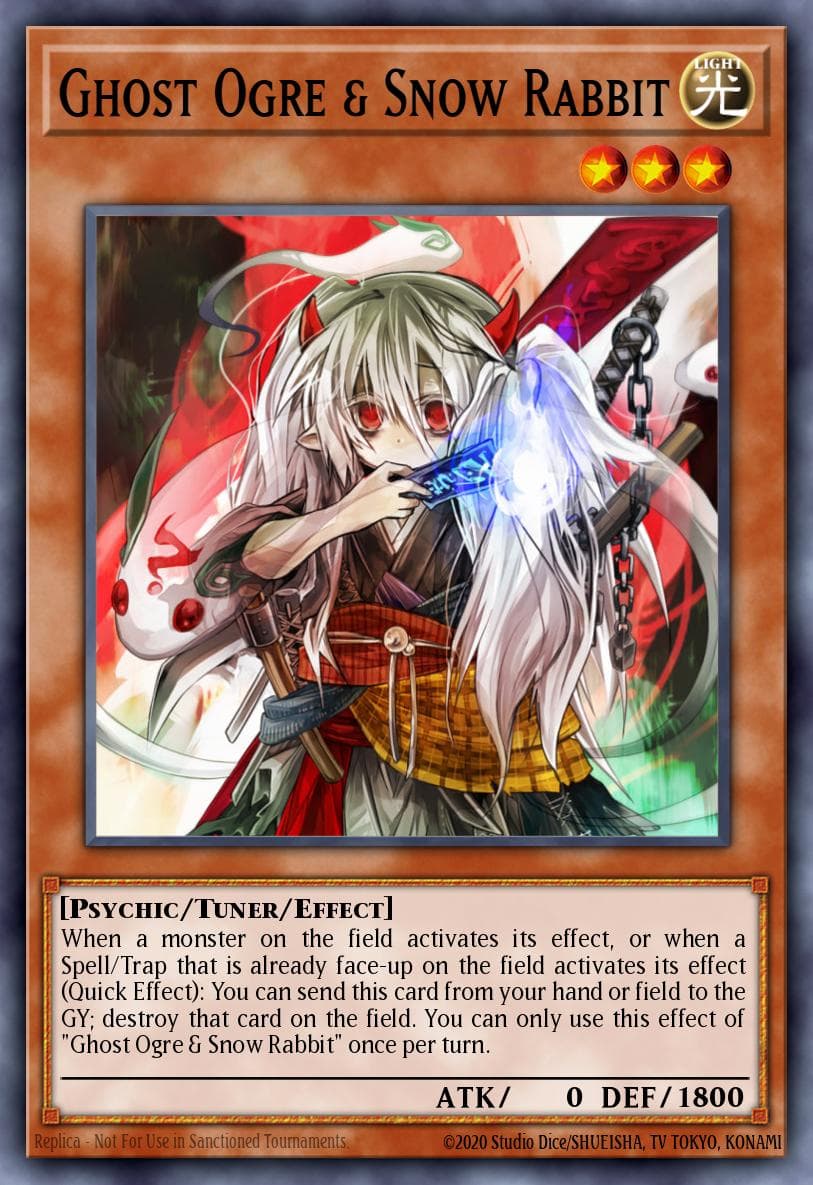 Ghost Ogre & Snow Rabbit Duel Devastator card