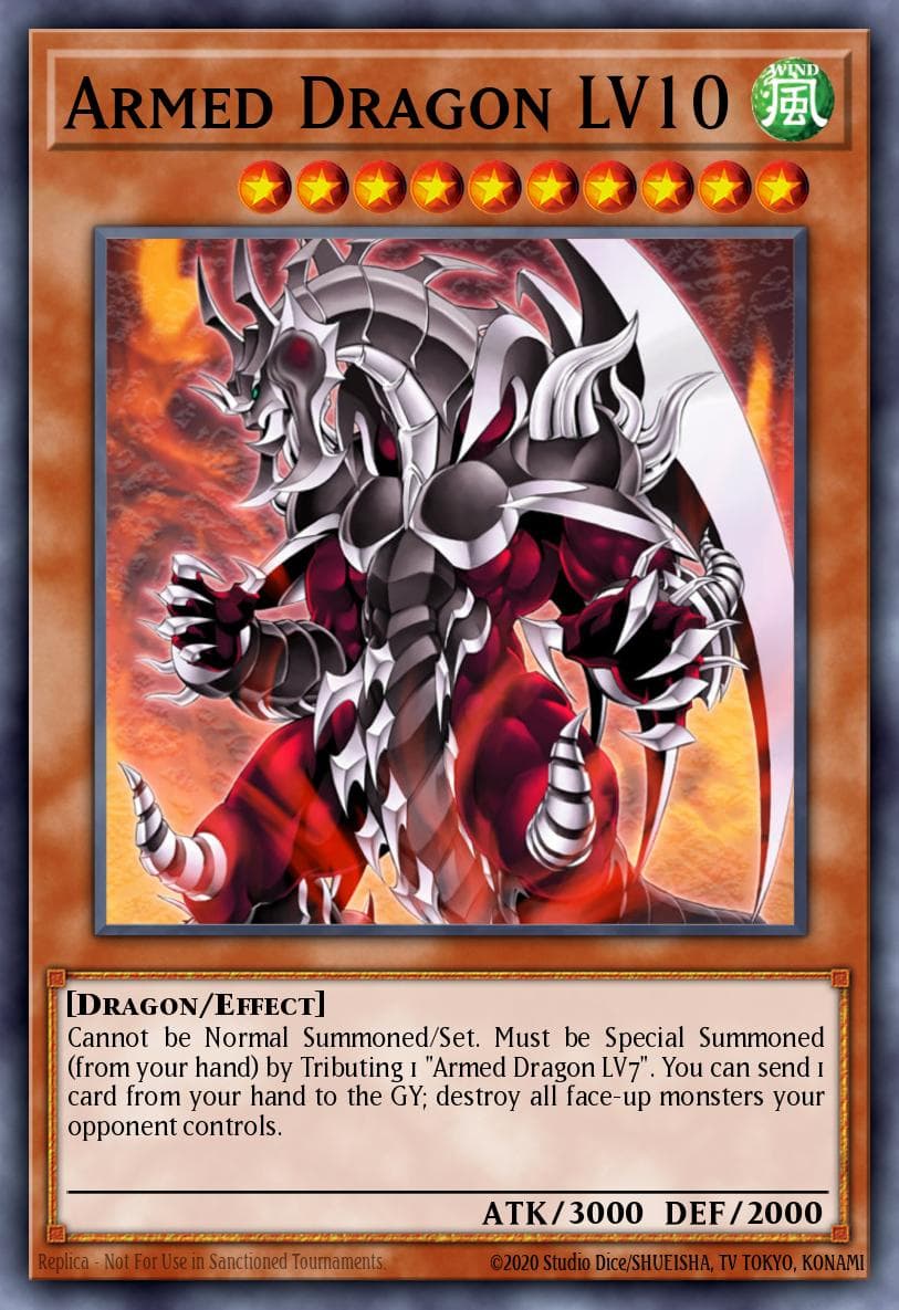 Armed Dragon LV10 Duelist Pack: Chazz Princeton card