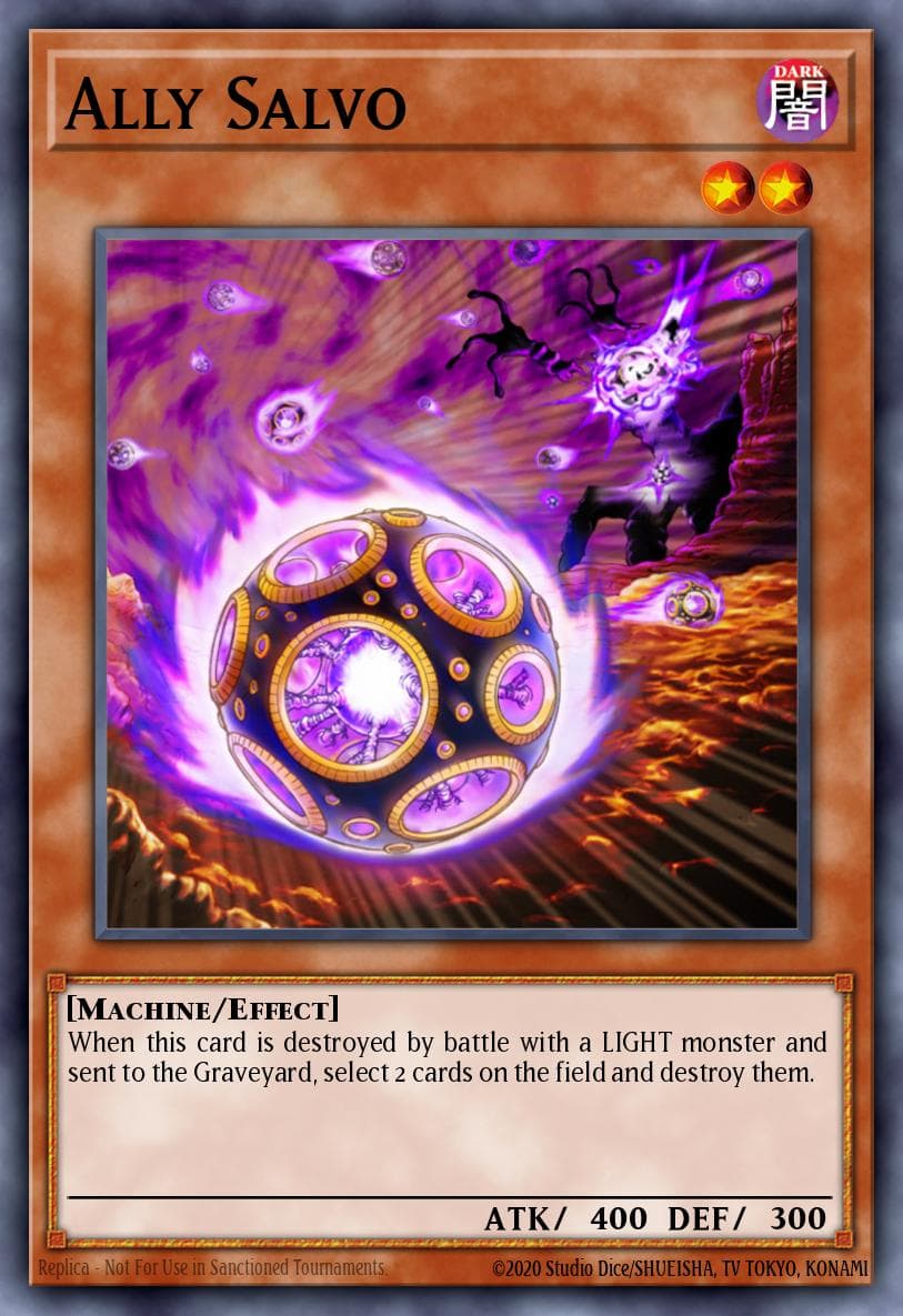 Ally Salvo Duel Terminal 1 card