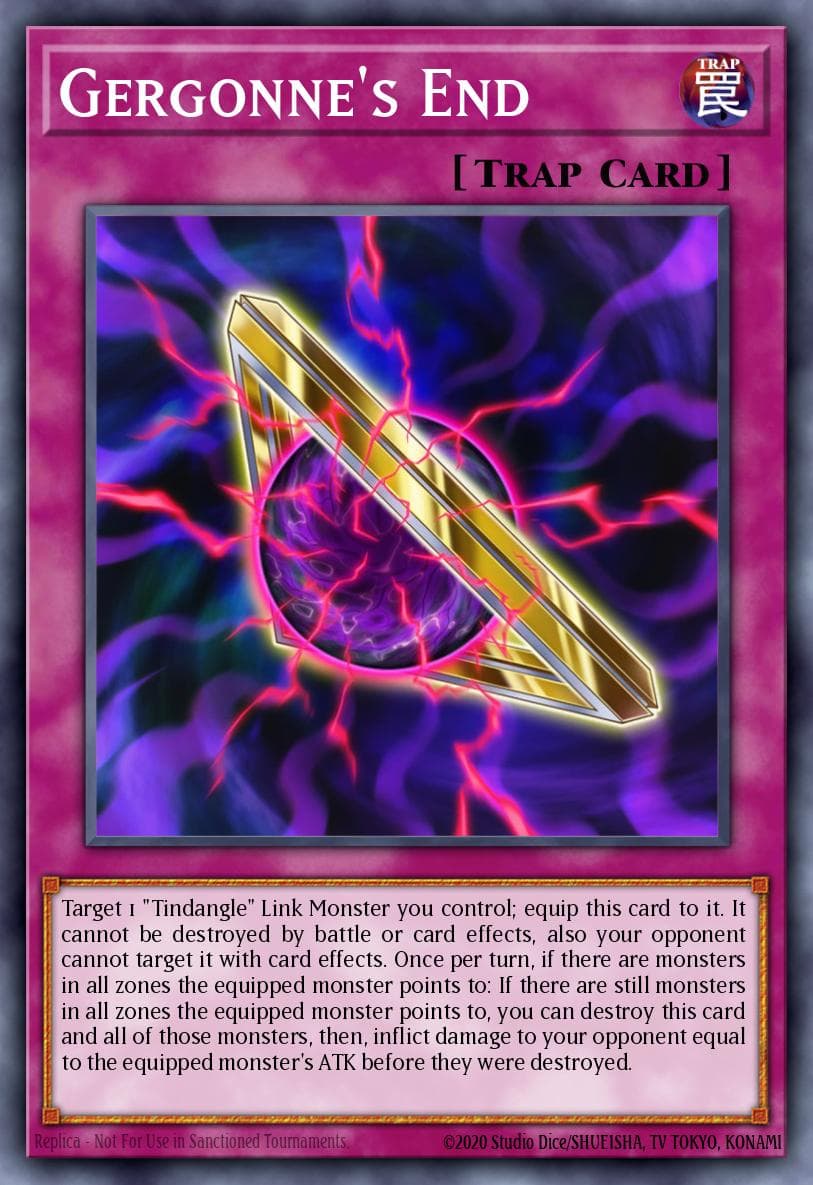 Gergonne's End Flames of Destruction Special Edition card
