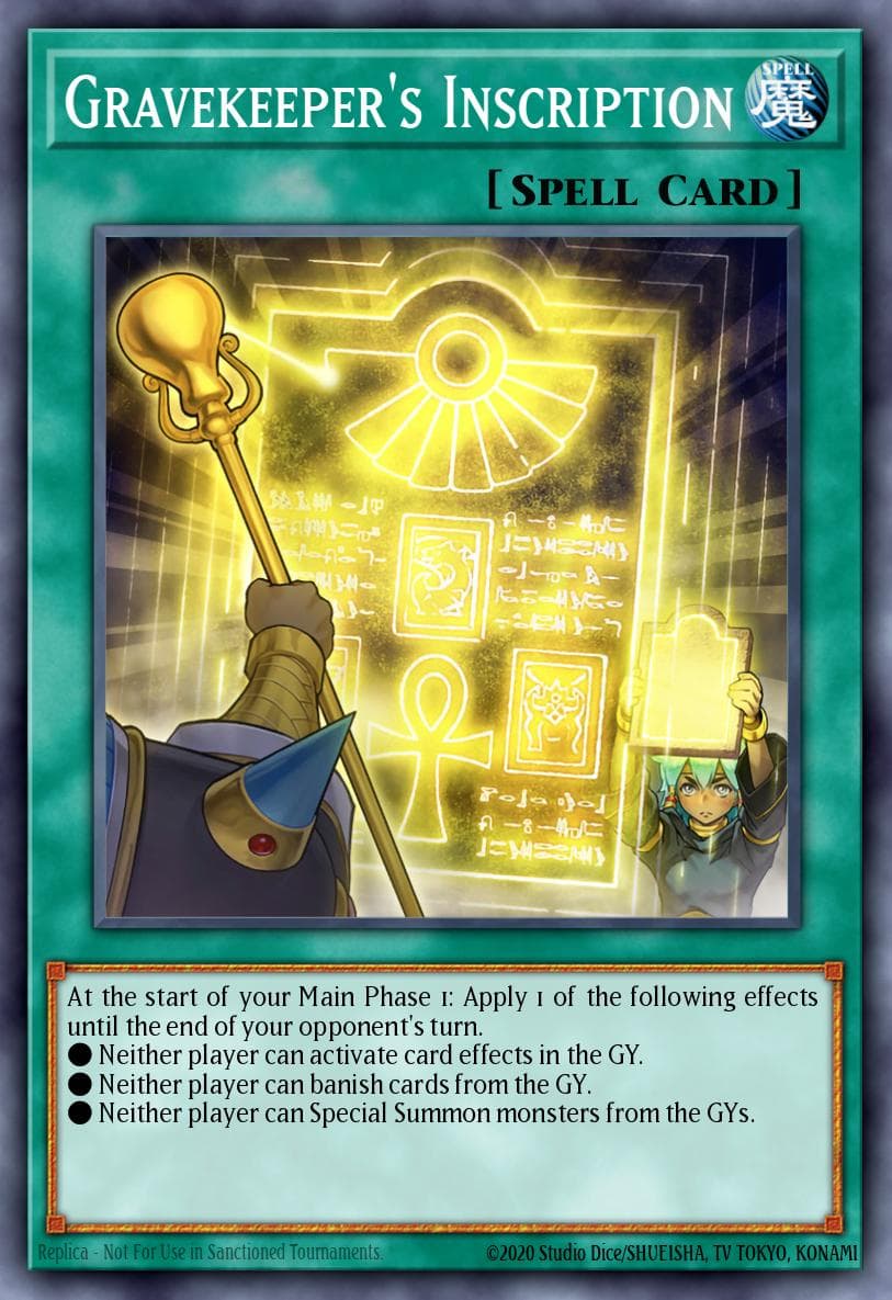 Gravekeeper's Inscription 25th Anniversary Tin: Dueling Mirrors card