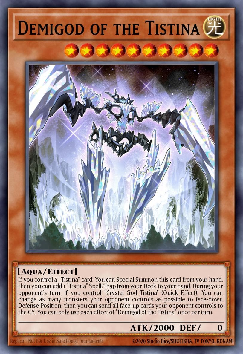 Demigod of the Tistina Duelist Nexus card