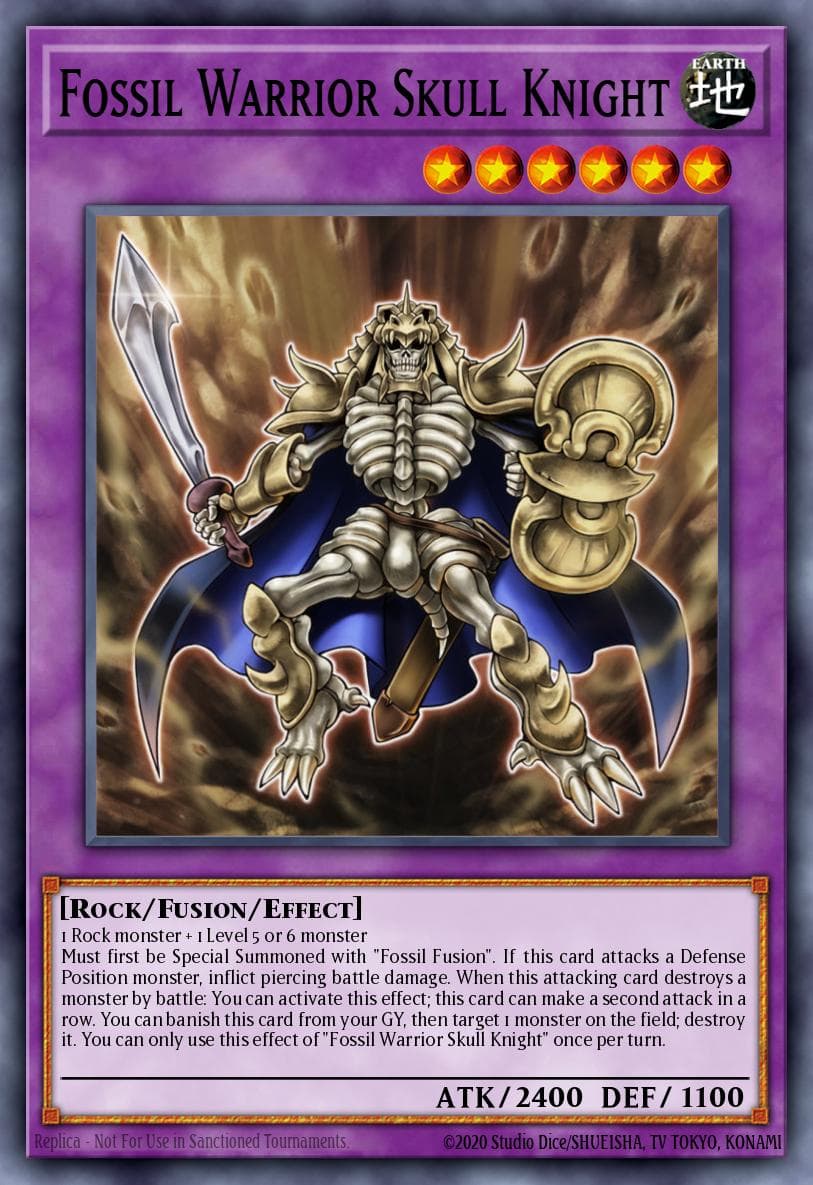 Fossil Warrior Skull Knight Battles of Legend: Chapter 1 card