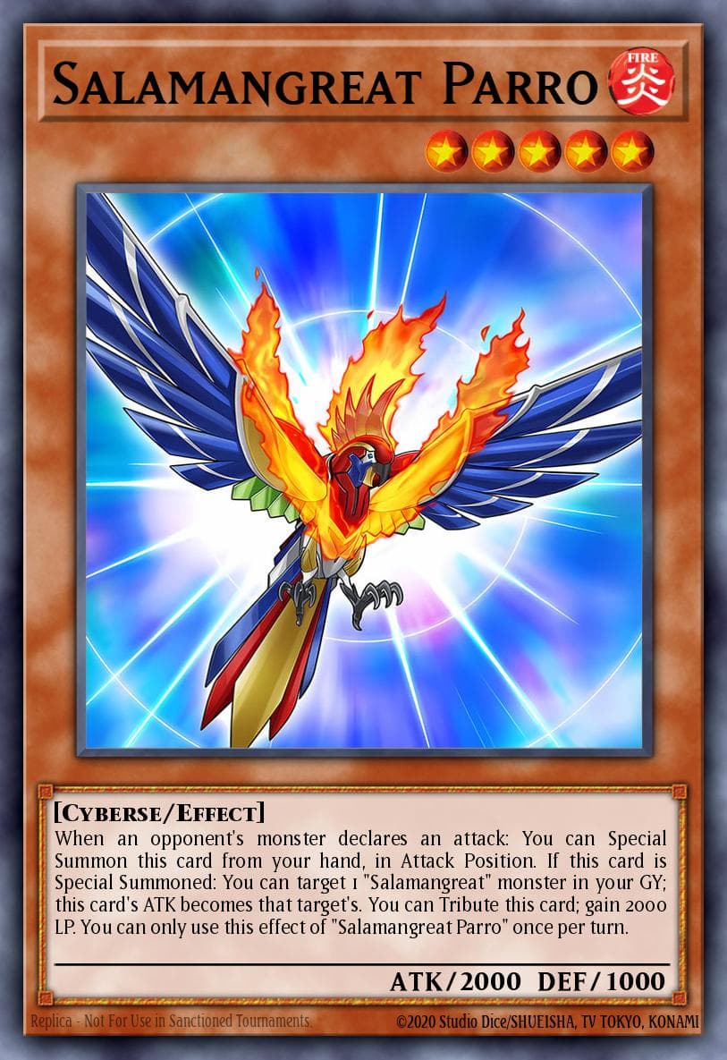 Salamangreat Parro 2020 Tin of Lost Memories Mega Pack card