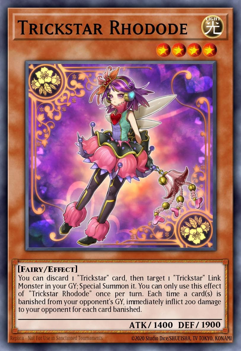 Trickstar Rhodode Flames of Destruction Special Edition card