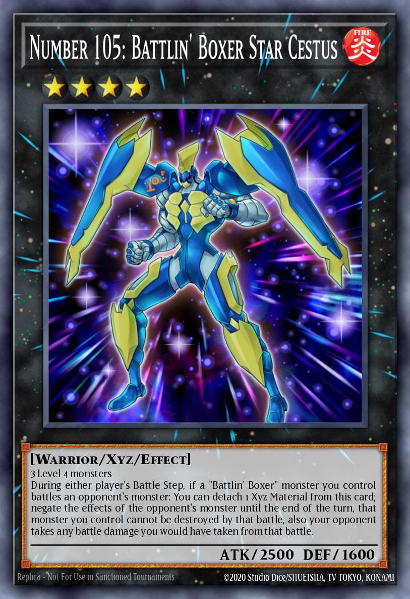 Number 105: Battlin' Boxer Star Cestus 2014 Mega-Tin Mega Pack card