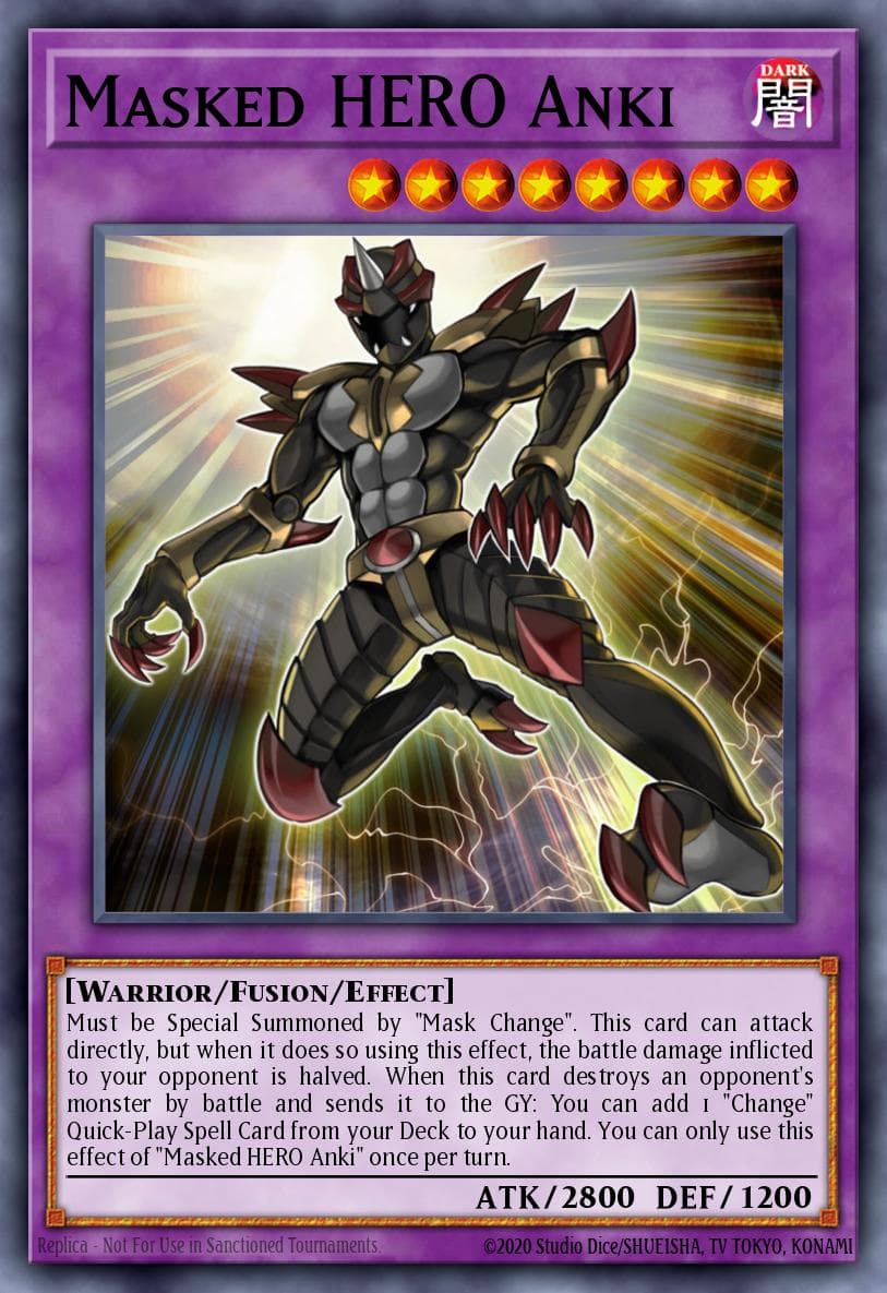 Masked HERO Anki Premium Gold: Return of the Bling card