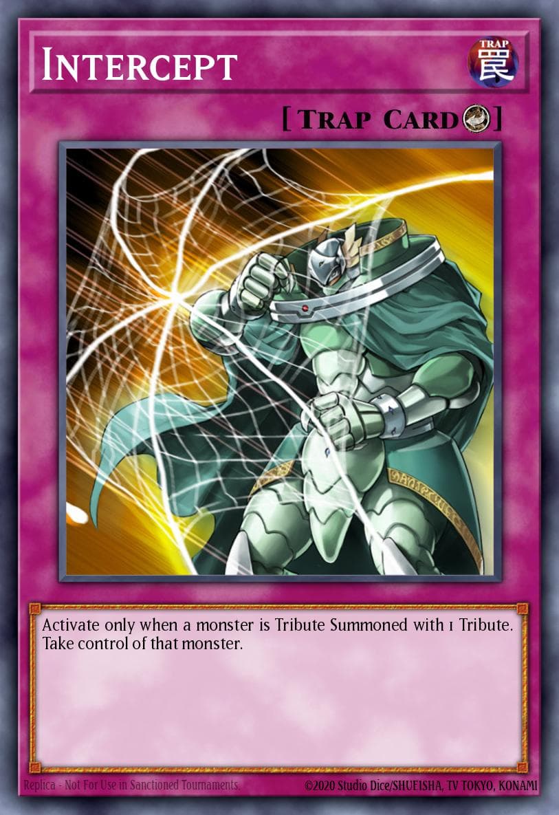 Intercept The Duelist Genesis: Special Edition card