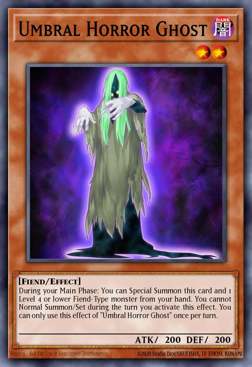Umbral Horror Ghost Primal Origin: Deluxe Edition card