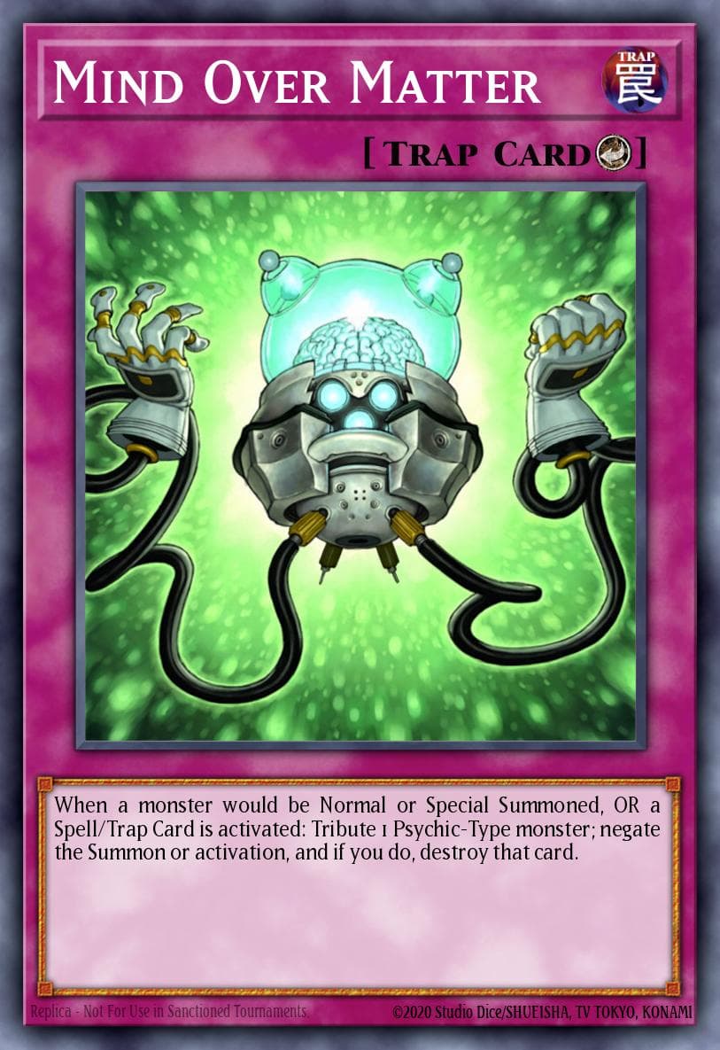 Mind Over Matter Battle Pack 3: Monster League card