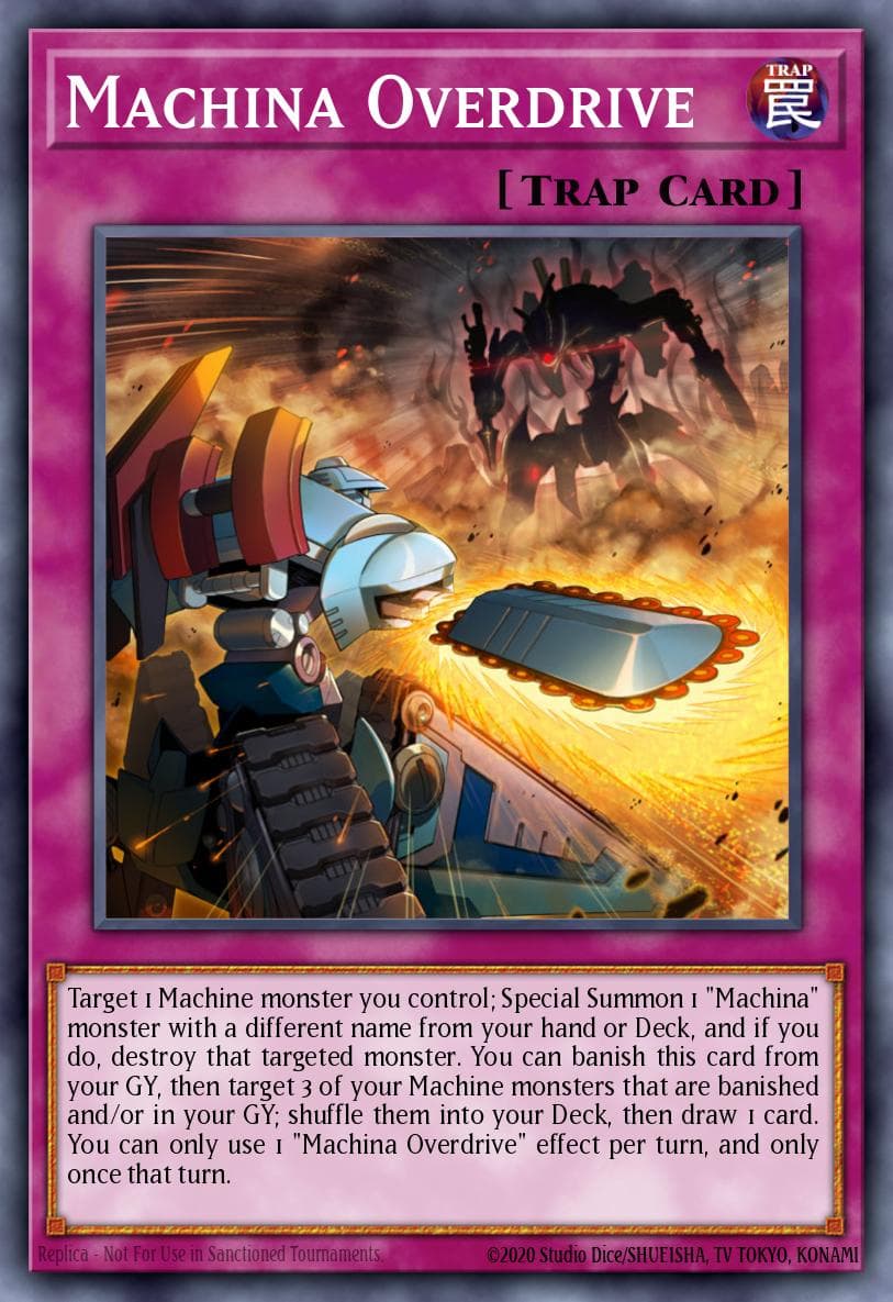 Machina Overdrive Structure Deck: Mechanized Madness card