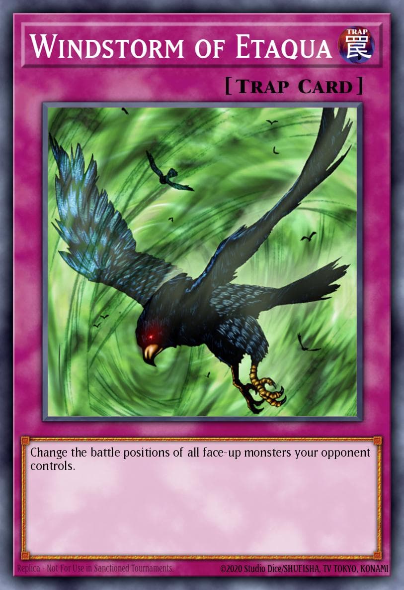 Windstorm of Etaqua Speed Duel: Scars of Battle Launch Event participation card card