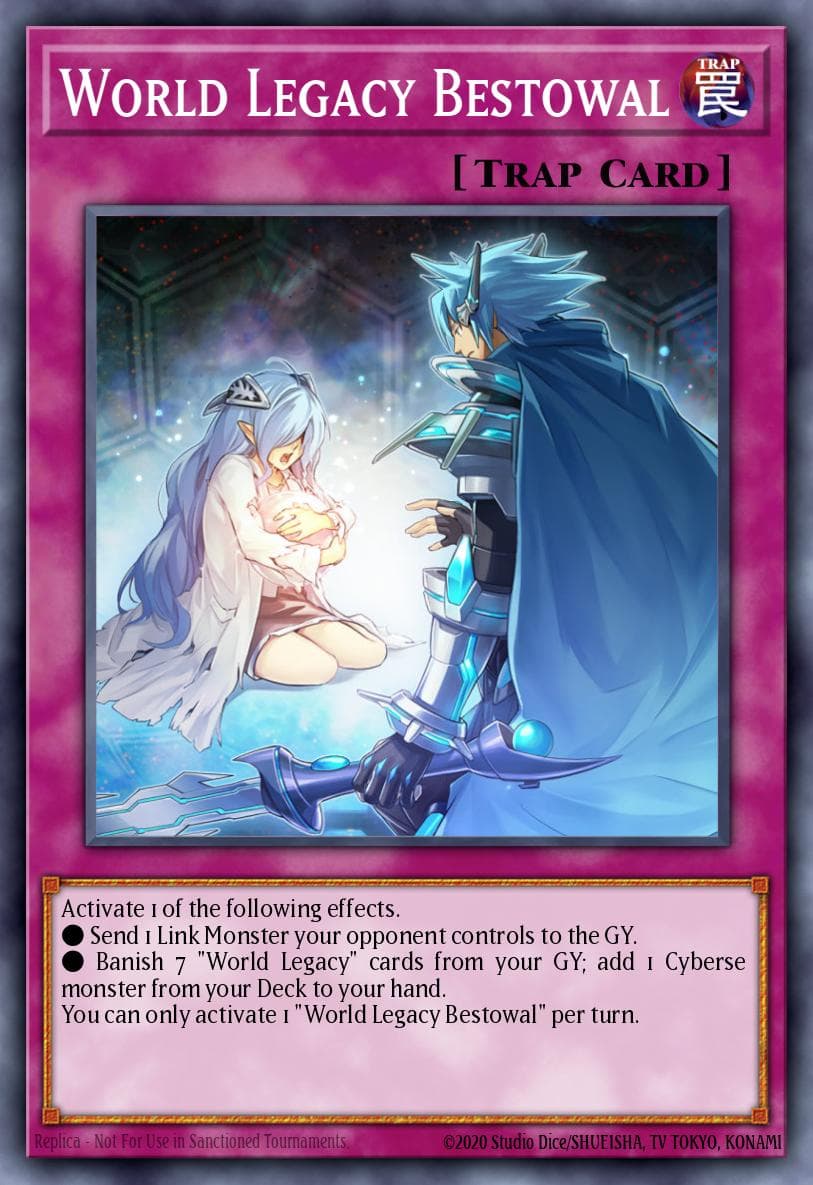 World Legacy Bestowal Rising Rampage Special Edition card