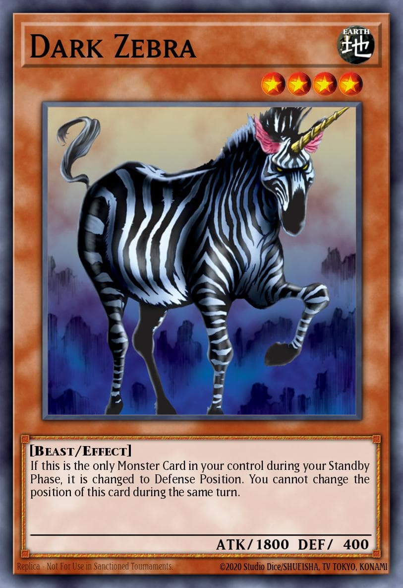 Dark Zebra Spell Ruler card