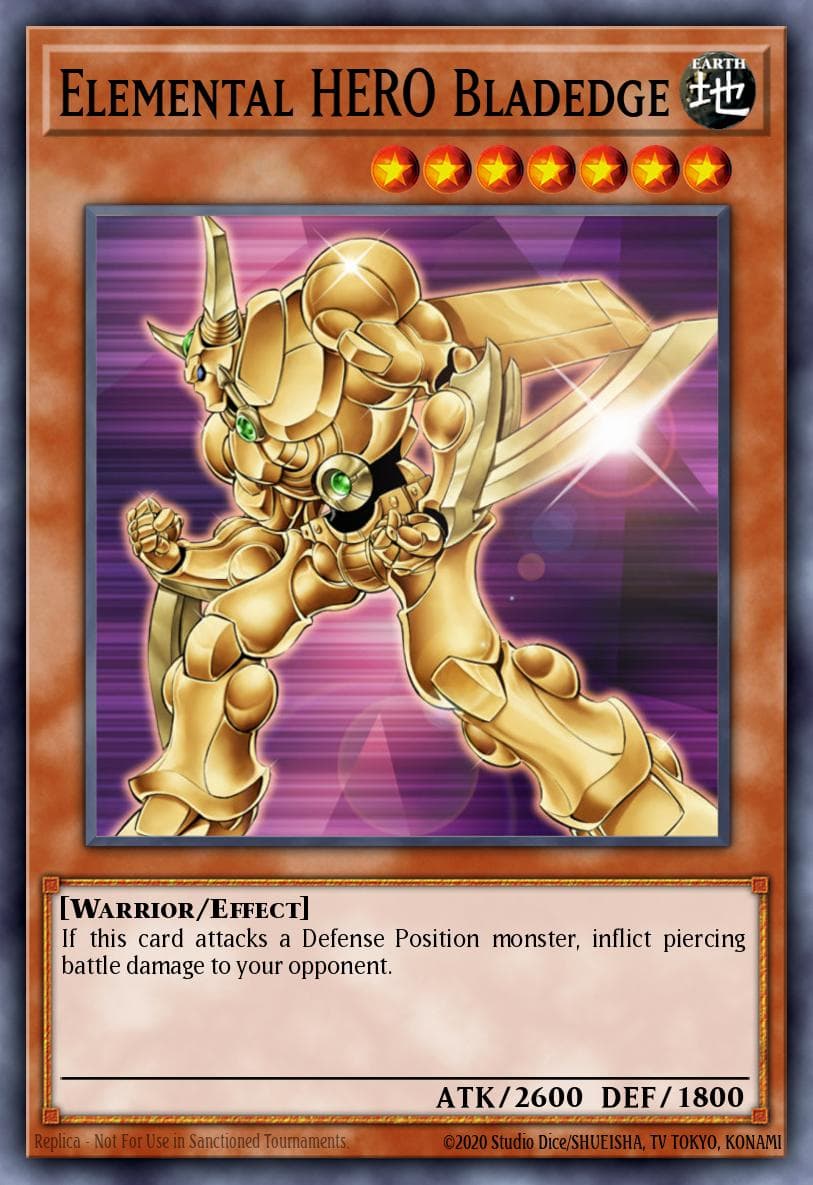 Elemental HERO Bladedge Duelist Pack: Jaden Yuki 2 card
