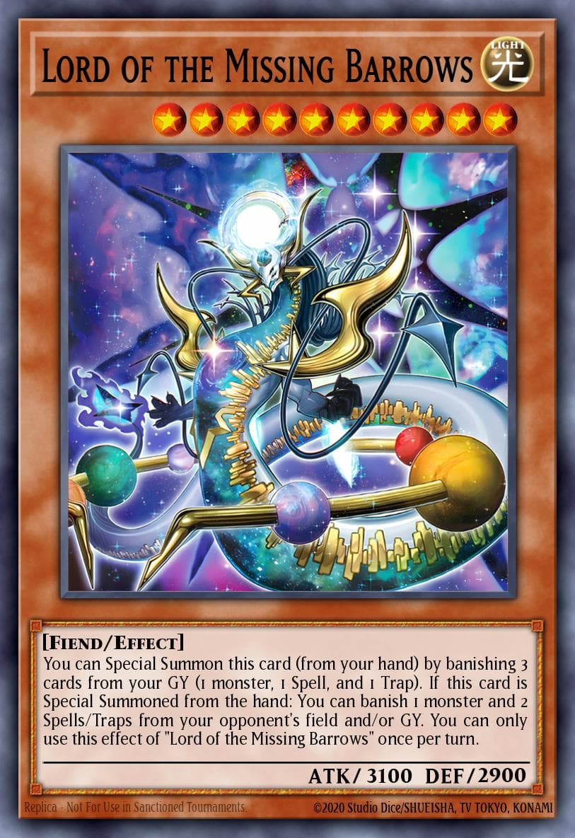 Lord of the Missing Barrows The Infinite Forbidden card