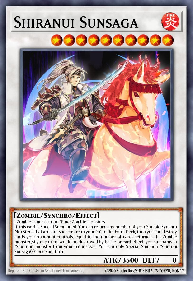 Shiranui Sunsaga OTS Tournament Pack 10 (POR) card