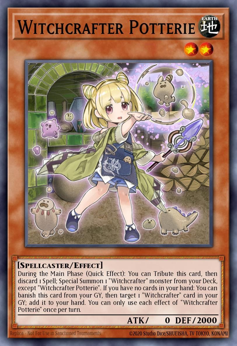 Witchcrafter Potterie The Infinity Chasers card