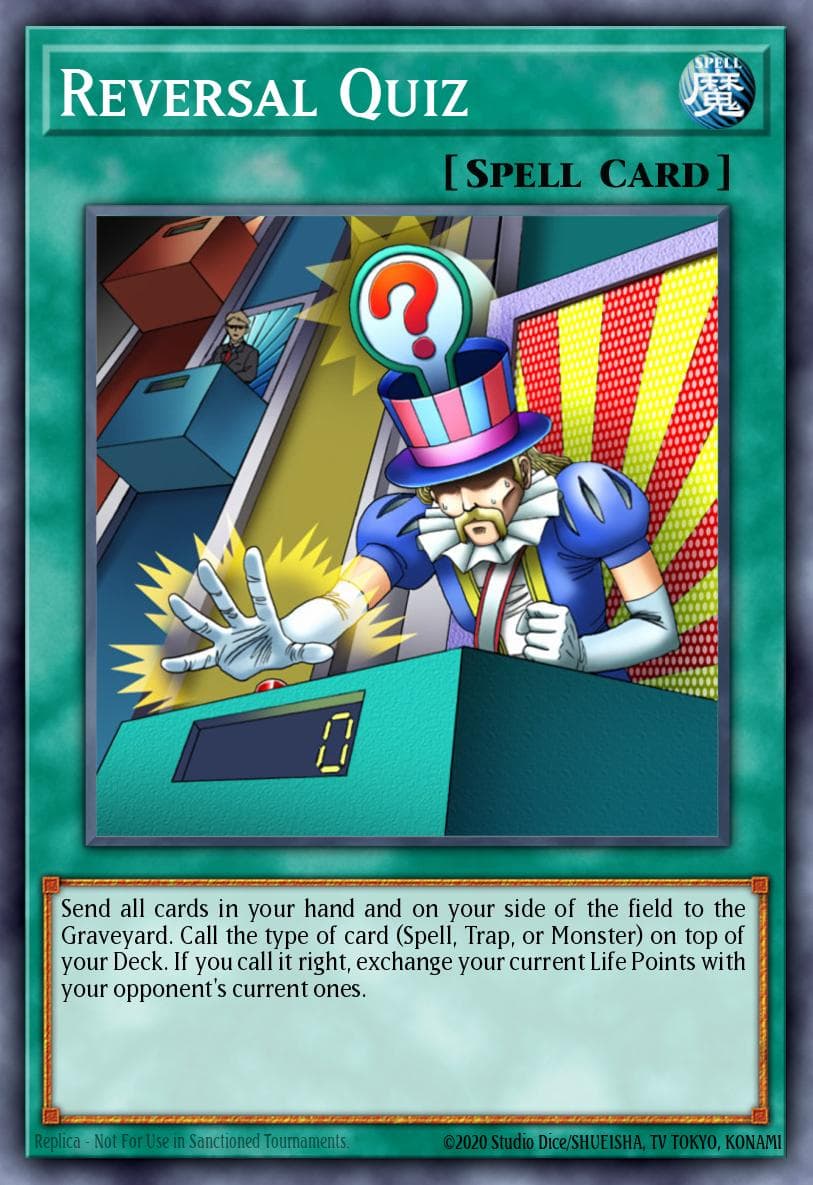 Reversal Quiz Pharaonic Guardian card