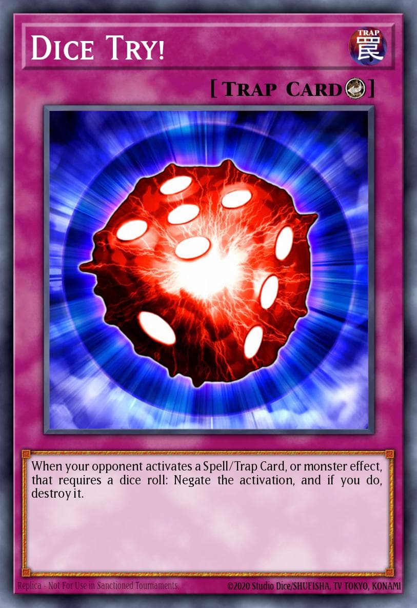 Dice Try! Light of Destruction: Special Edition card