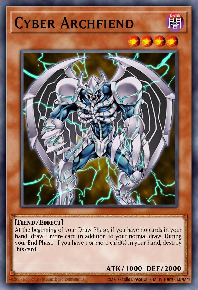 Cyber Archfiend Dark Revelation Volume 4 card