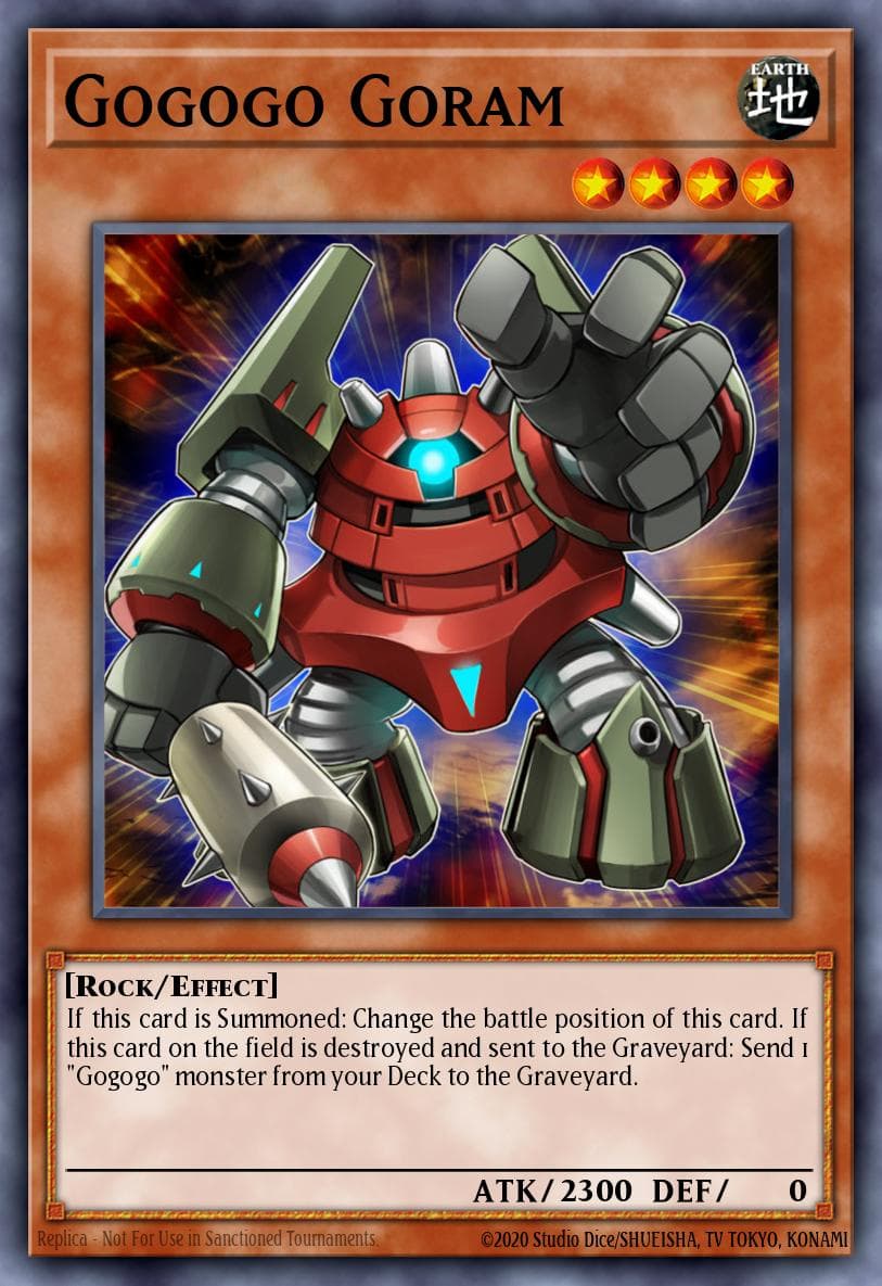 Gogogo Goram The New Challengers: Super Edition card