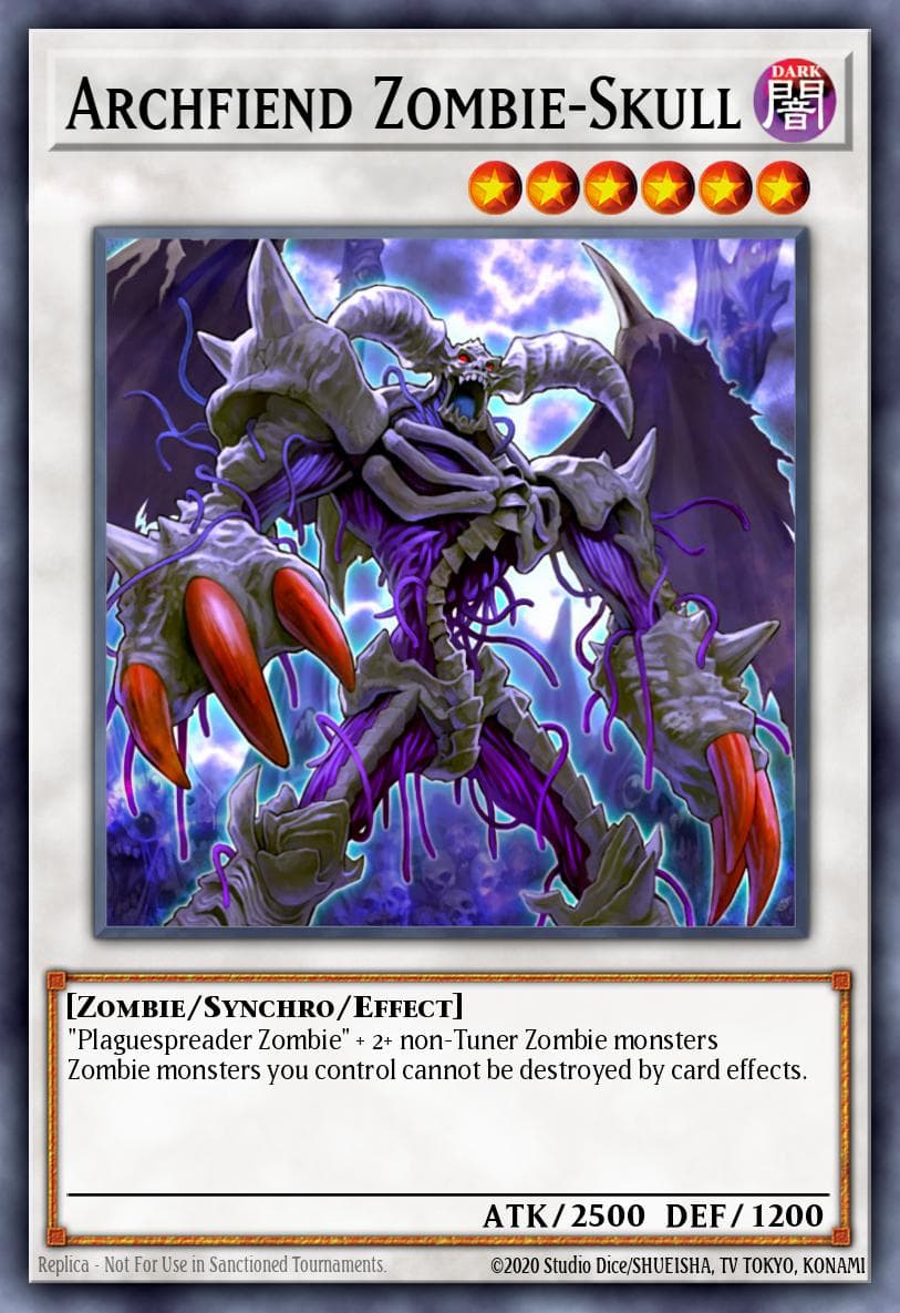Archfiend Zombie-Skull Ancient Prophecy: Special Edition card