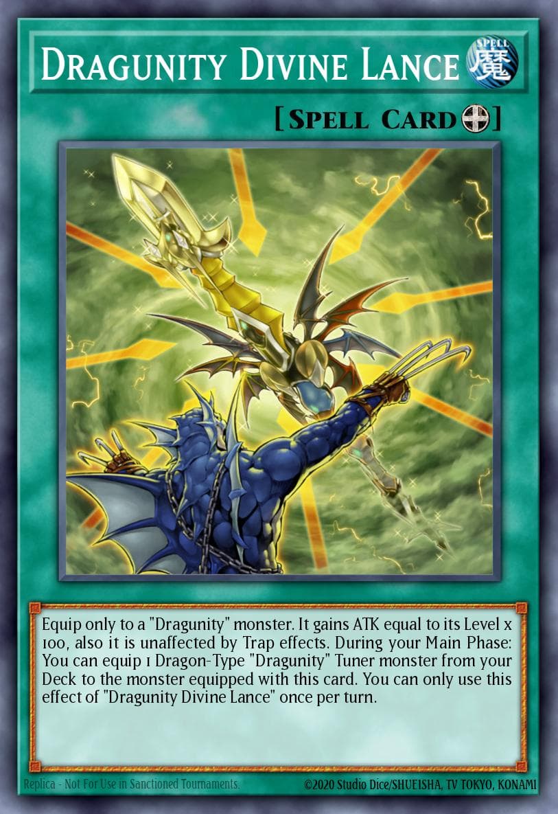 Dragunity Divine Lance Secrets of Eternity: Super Edition card