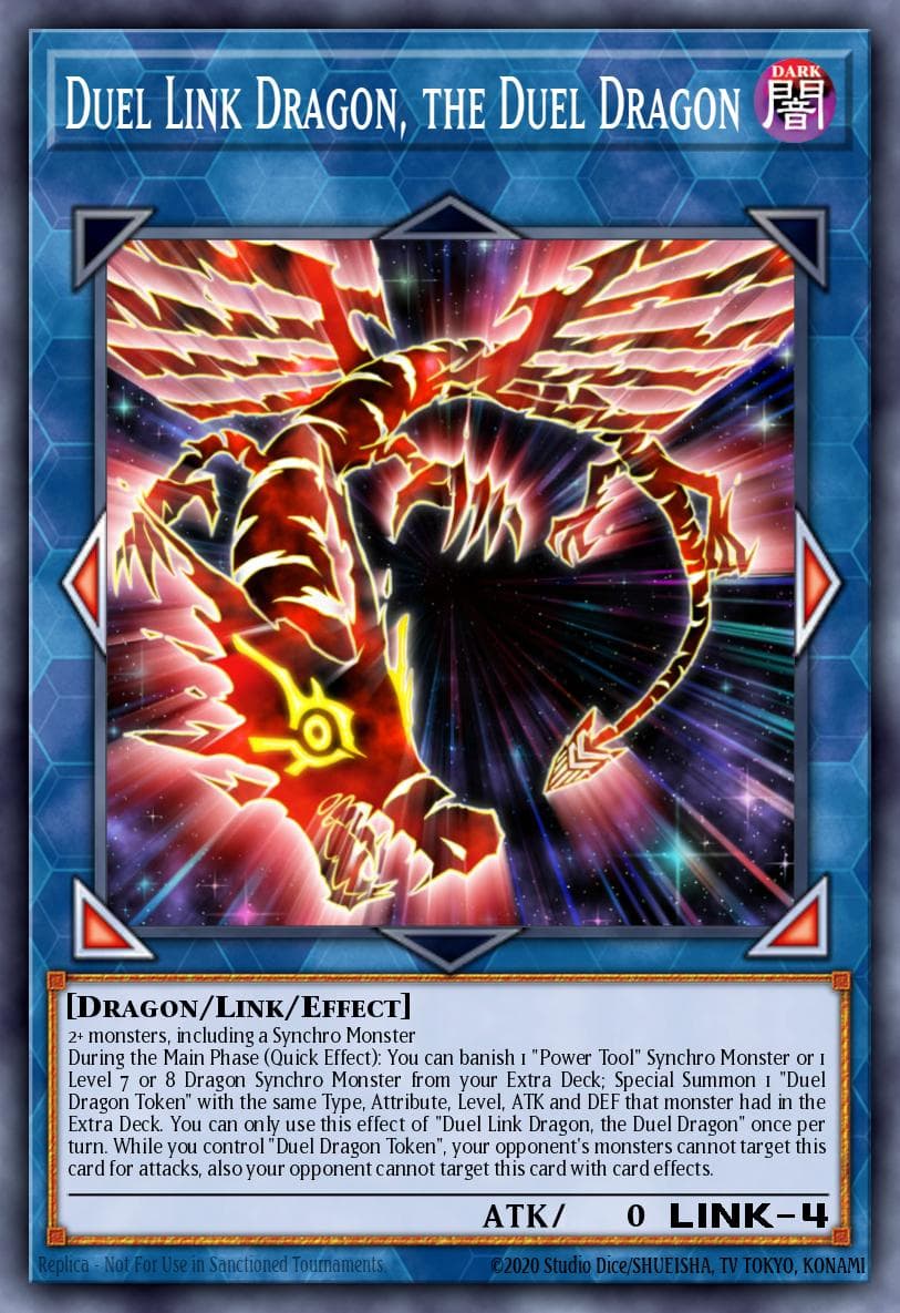 Duel Link Dragon, the Duel Dragon 2025 Mega-Pack Tin card