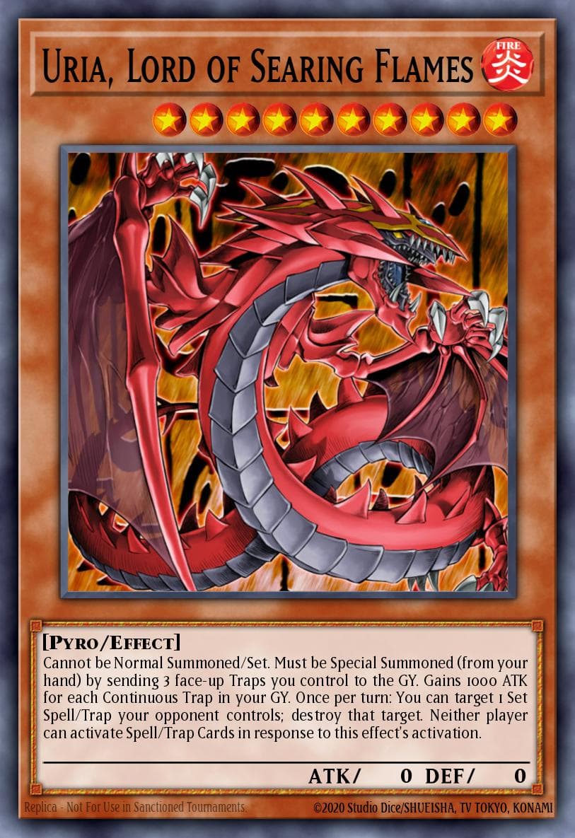 Uria, Lord of Searing Flames Dark Revelation Volume 4 card