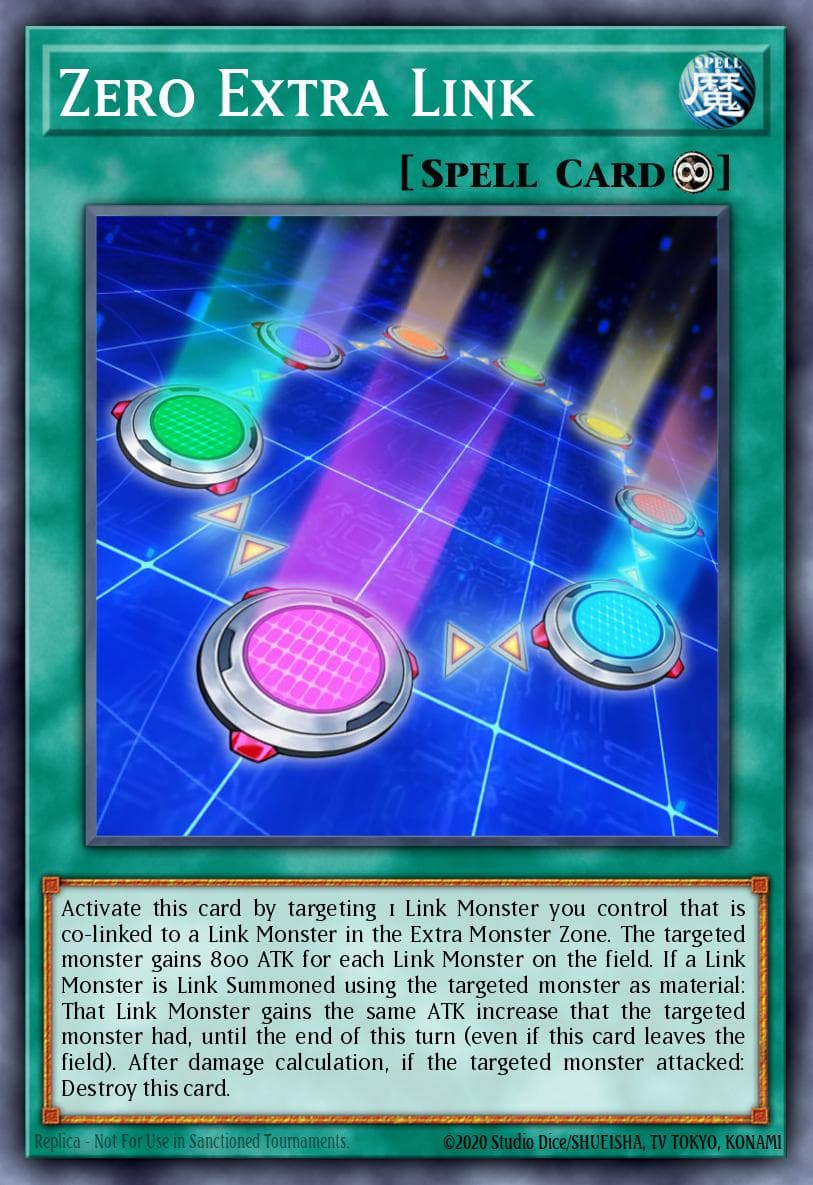 Zero Extra Link 游戏王 card