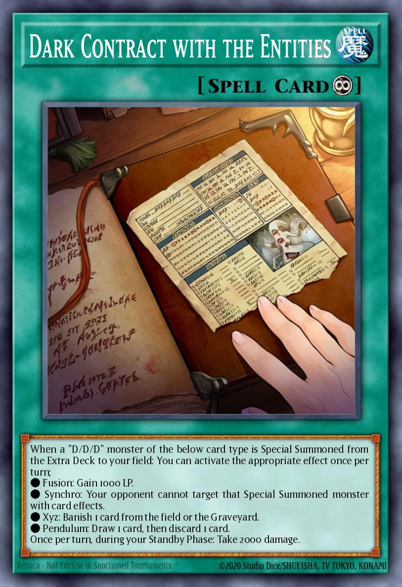 Dark Contract with the Entities 2017 Mega-Tin Mega Pack card