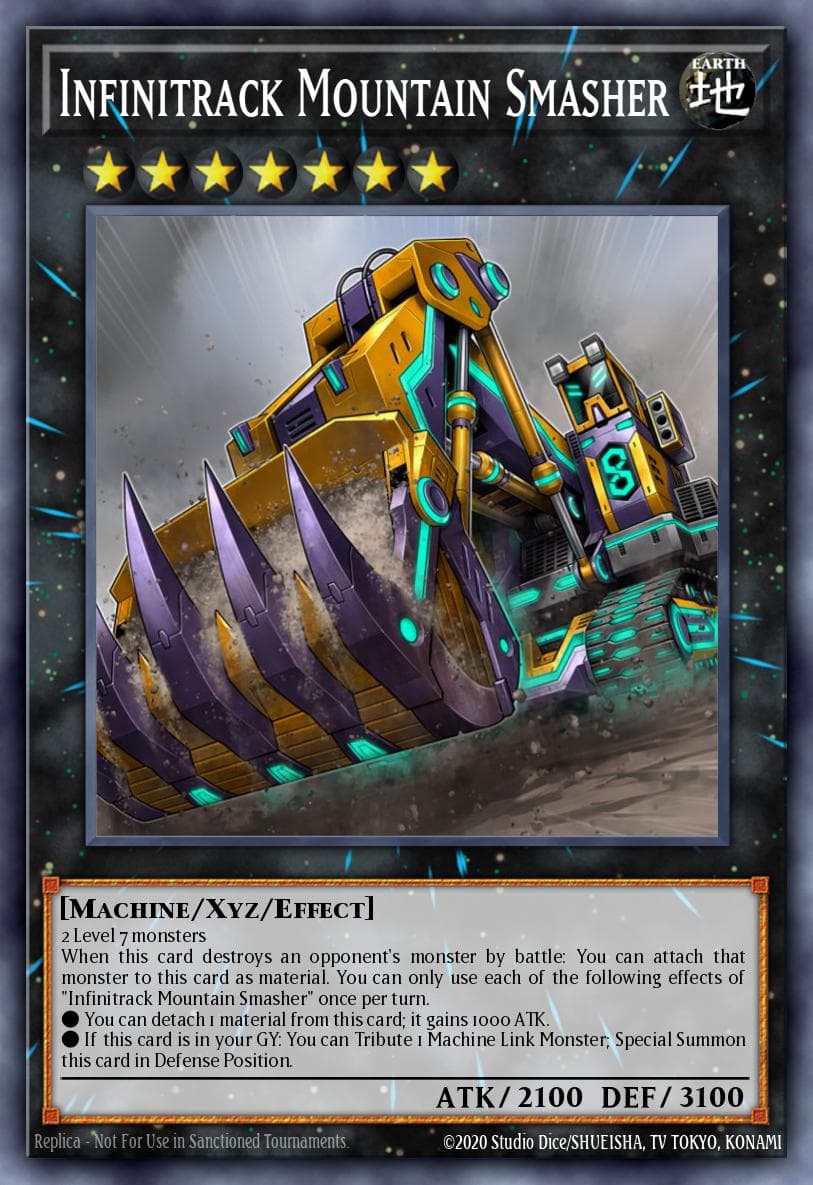 Infinitrack Mountain Smasher The Infinity Chasers card