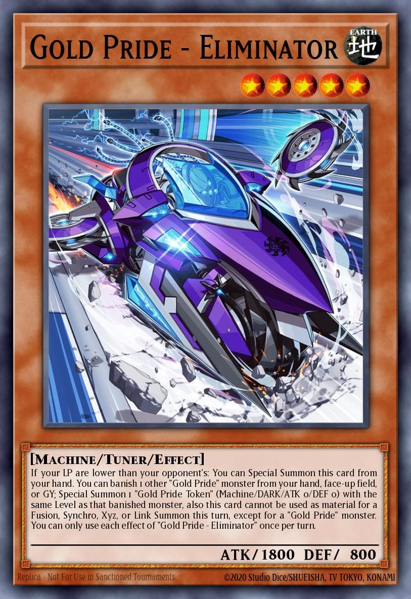 Gold Pride - Eliminator Legacy of Destruction card