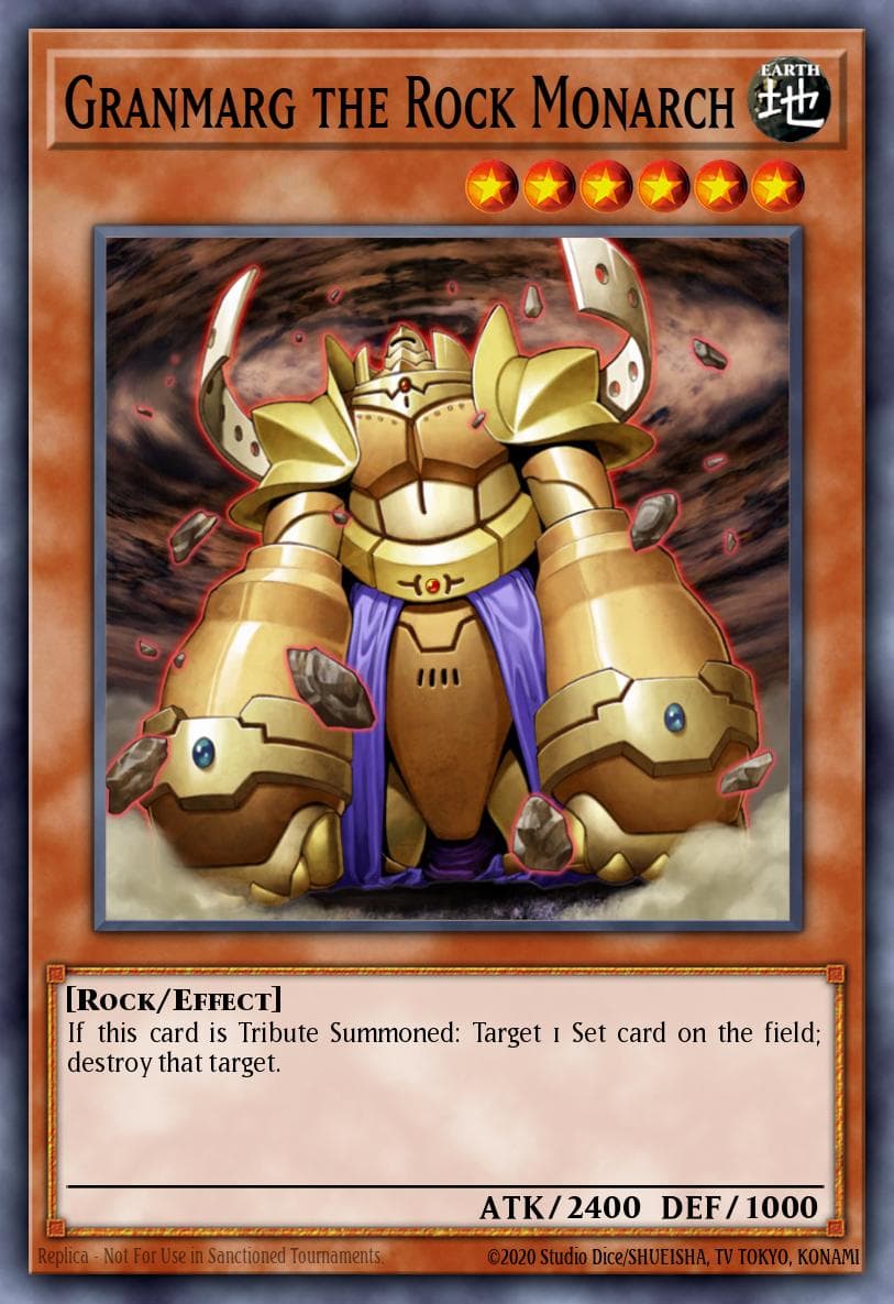 Granmarg the Rock Monarch Speed Duel: Battle City Box card