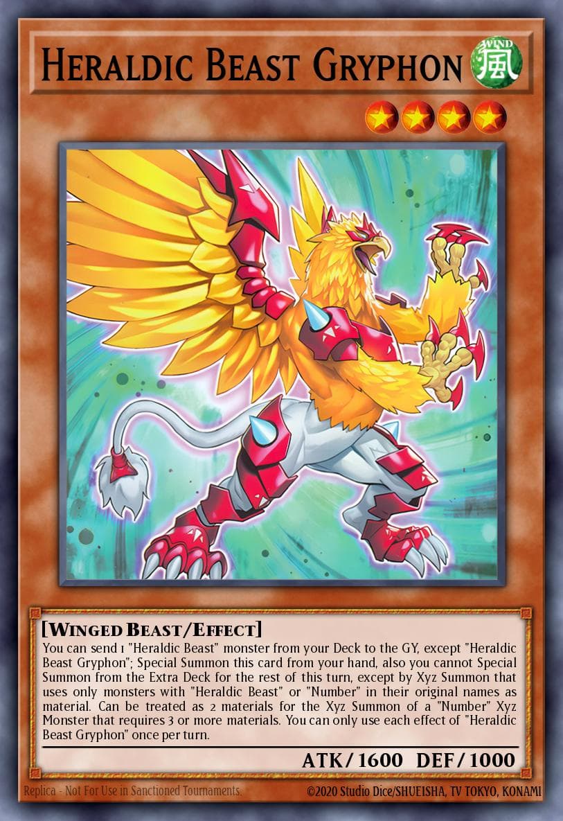 Heraldic Beast Gryphon Alliance Insight card