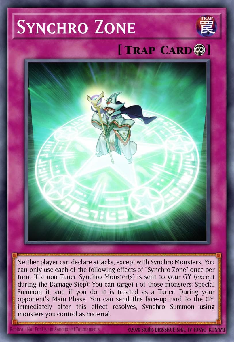 Synchro Zone Legendary 5D's Decks card