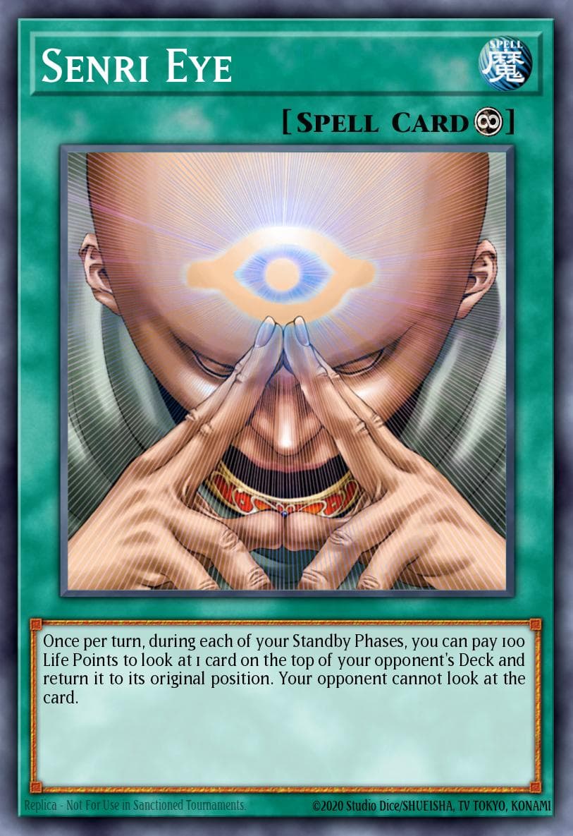 Senri Eye Dark Revelation Volume 1 card