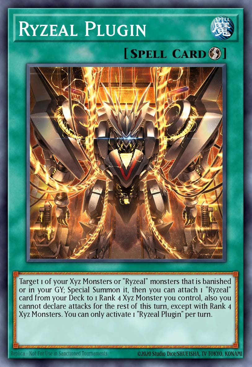雷热涡炉・嵌能 遊戲王 card