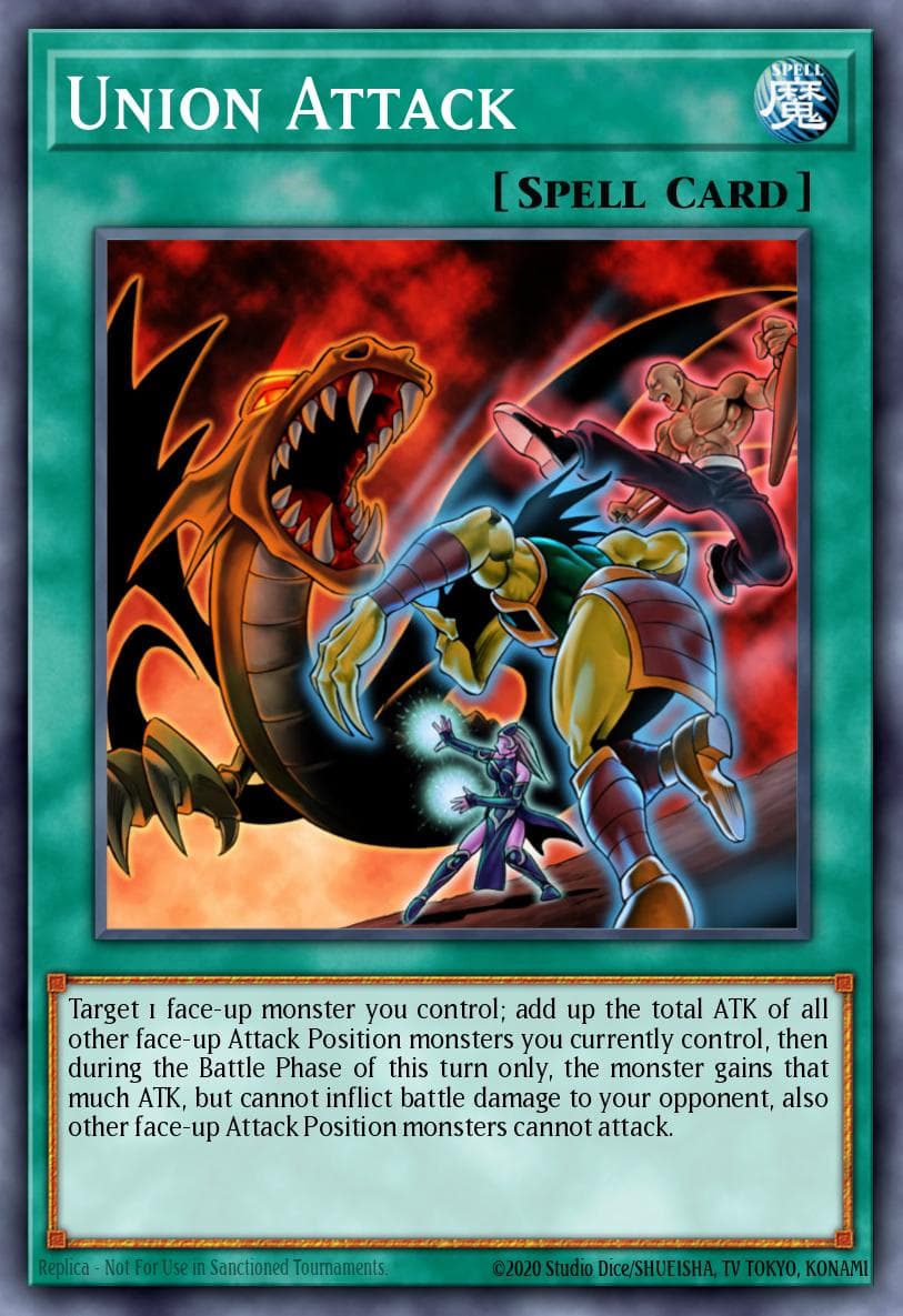 Union Attack 遊戲王 card