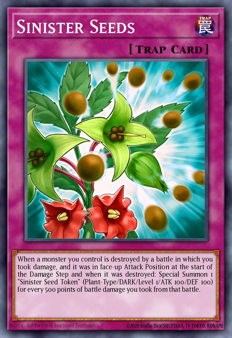 Sinister Seeds Phantom Darkness: Special Edition card