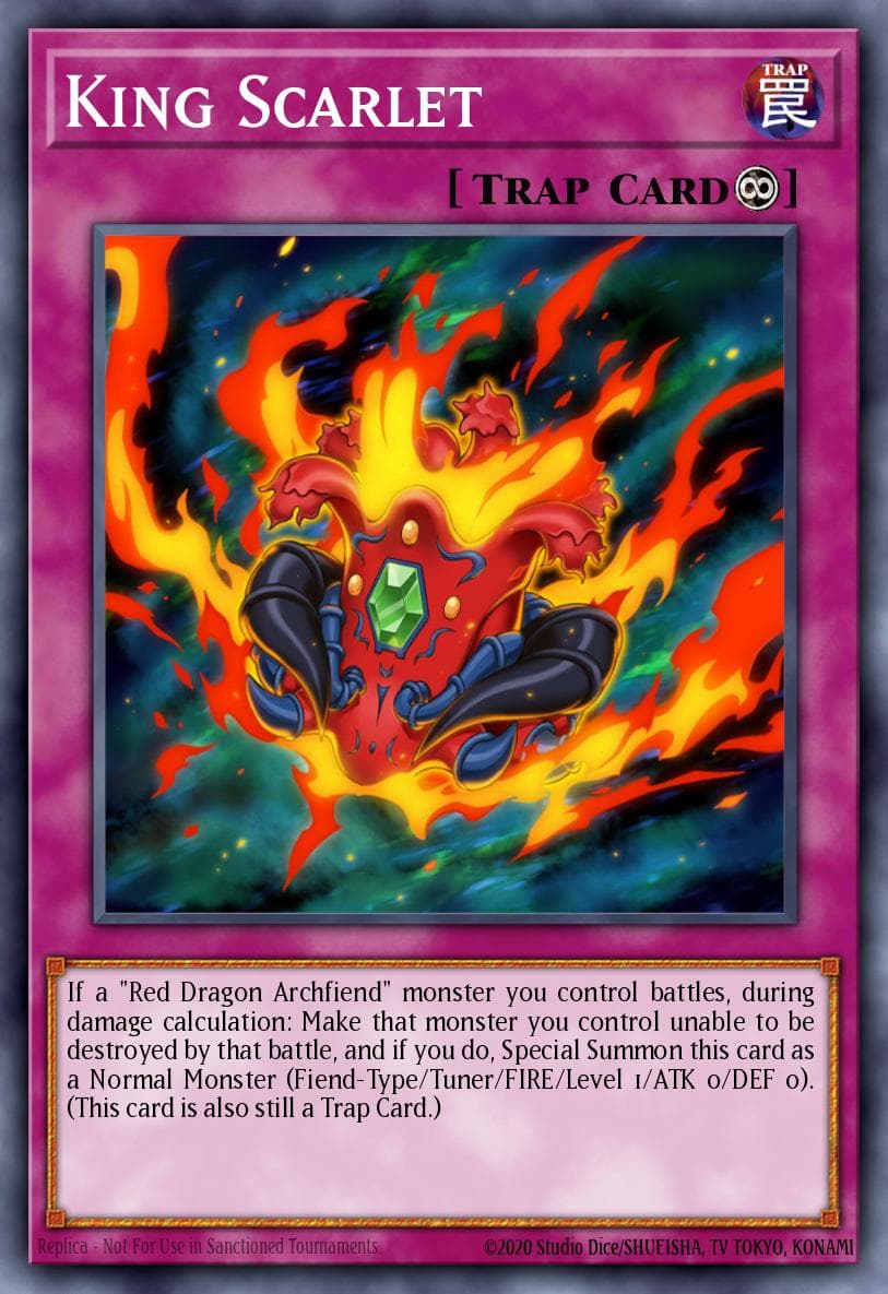 King Scarlet 2017 Mega-Tin Mega Pack card